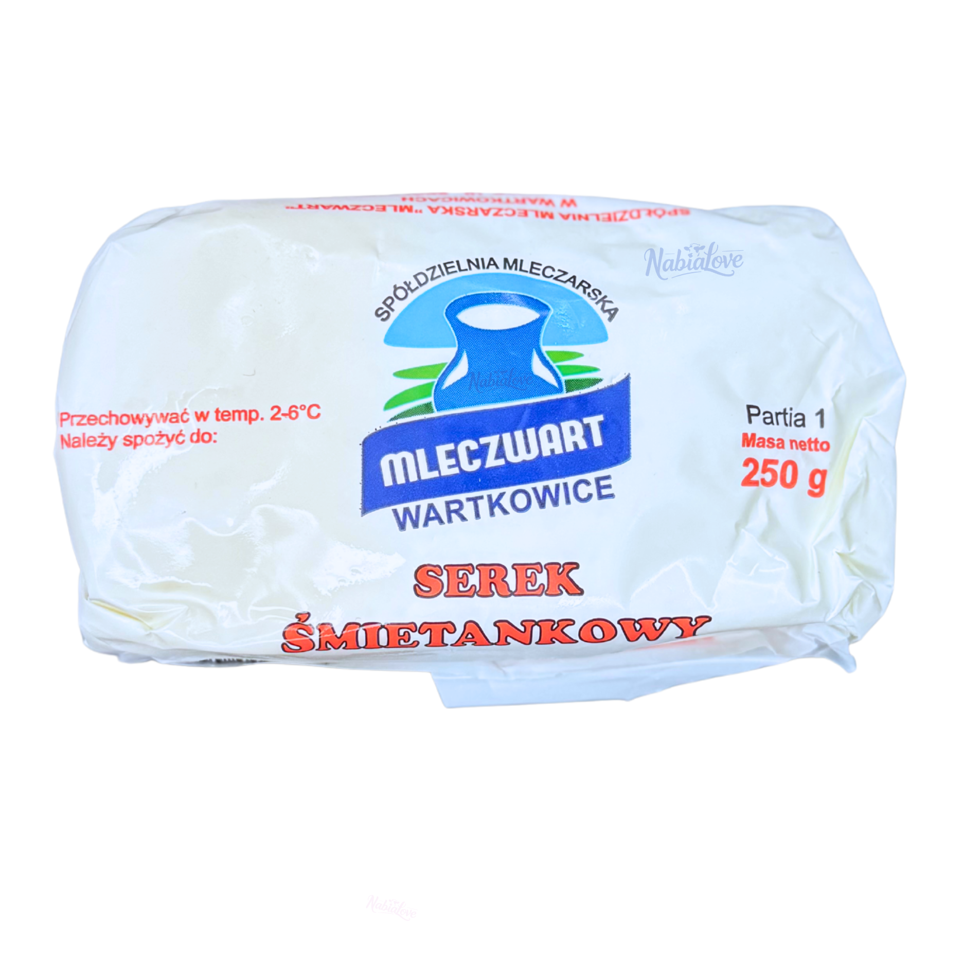 Serek śmietankowy z Wartkowic ok. 250g 1 Serek śmietankowy z Wartkowic ok. 250g