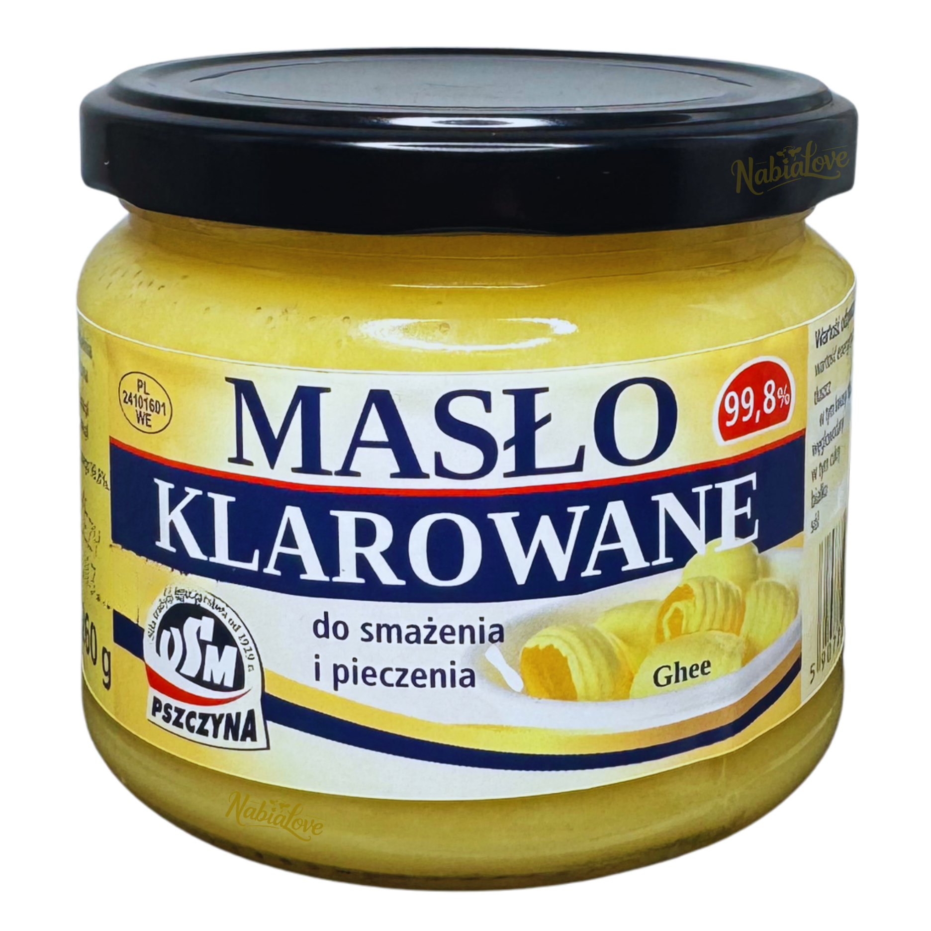 Masło klarowane 99,8% 260g Osm Pszczyna 1 Masło klarowane 99,8% 260g Osm Pszczyna