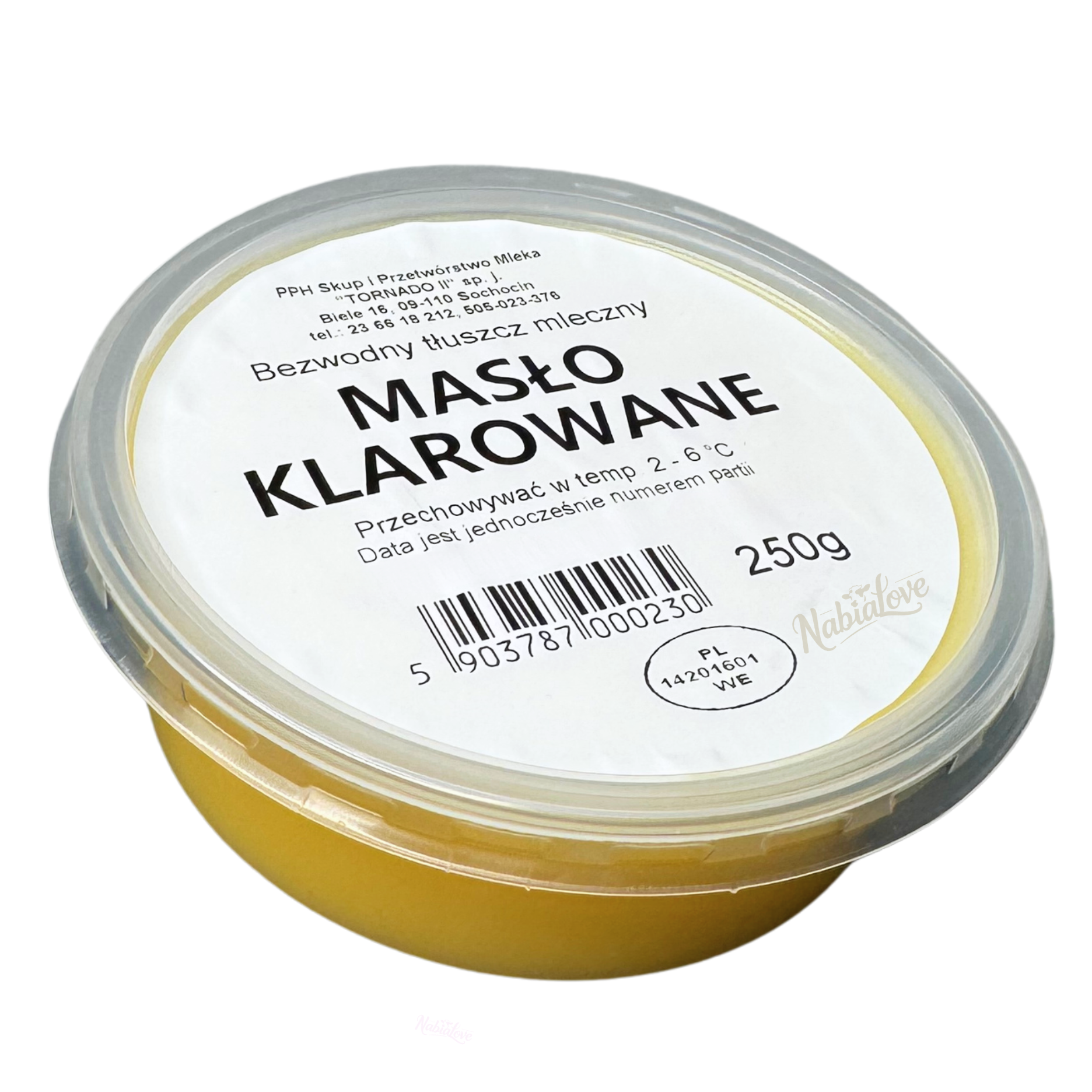 Wiejskie masło klarowane Tornado II 250g 1 Wiejskie masło klarowane Tornado II 250g