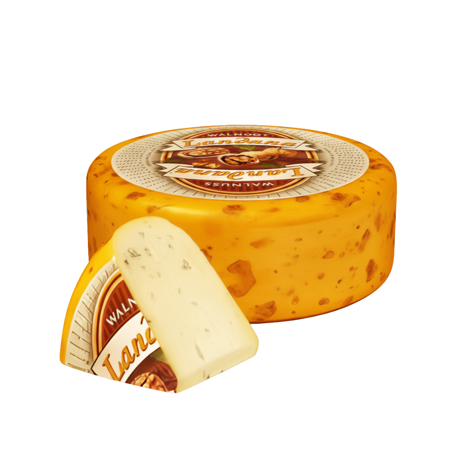 Ser Holenderski Gouda z dodatkiem orzecha włoskiego 1 Ser Holenderski Gouda z dodatkiem orzecha włoskiego