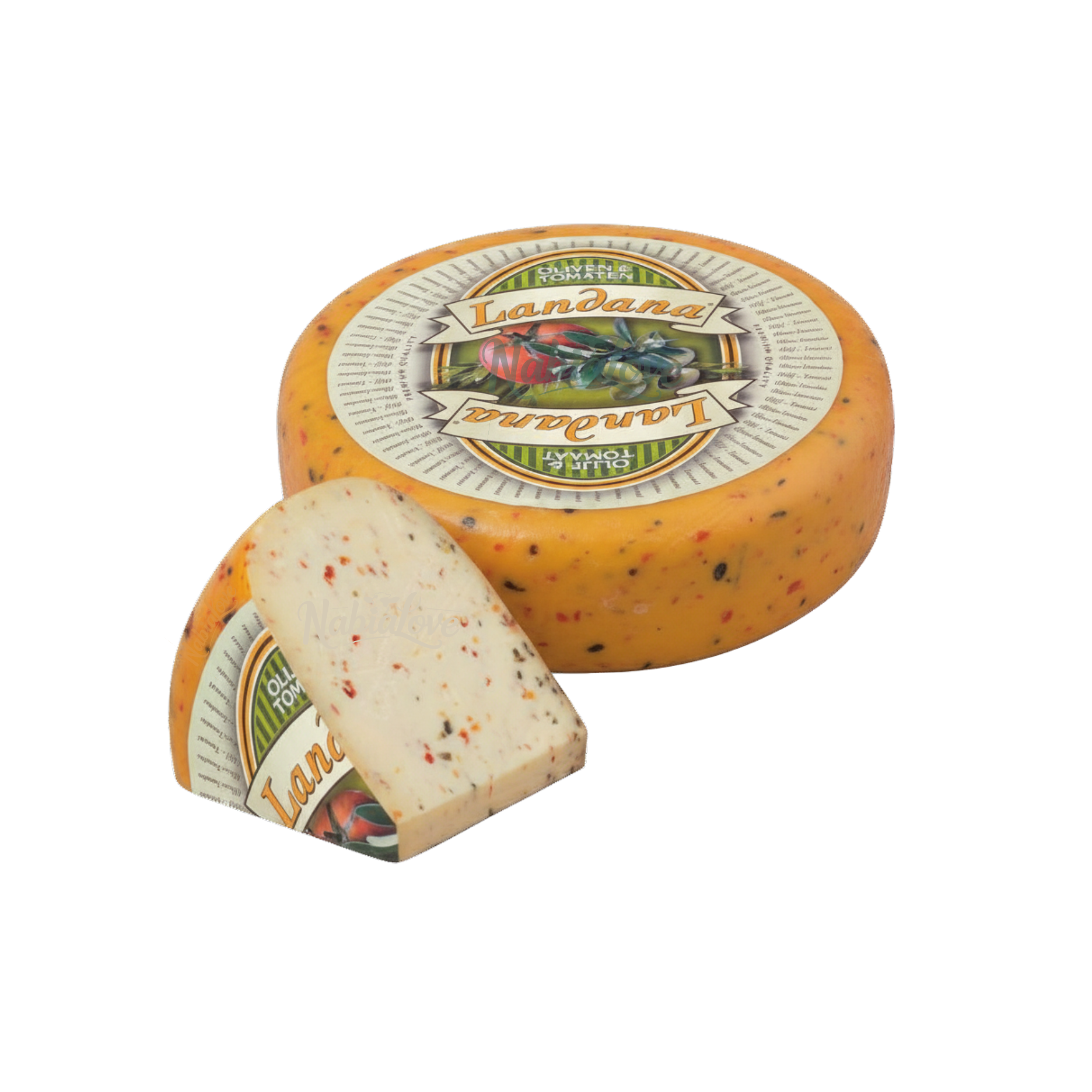 Ser Holenderski Gouda z dodatkiem pomidora i oliwki 1 Ser Holenderski Gouda z dodatkiem pomidora i oliwki