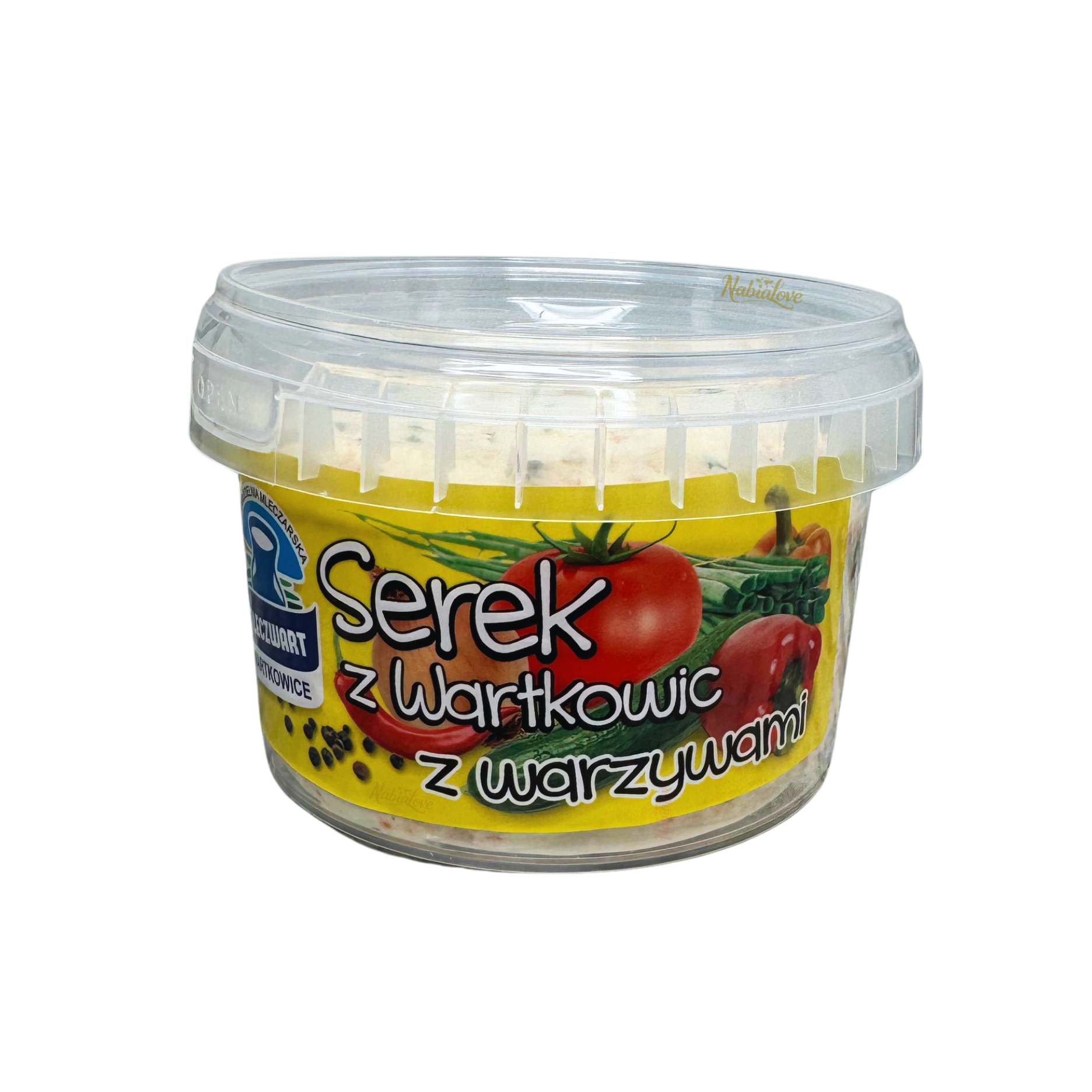 Serek z warzywami z Wartkowic 200g 1 Serek z warzywami z Wartkowic 200g
