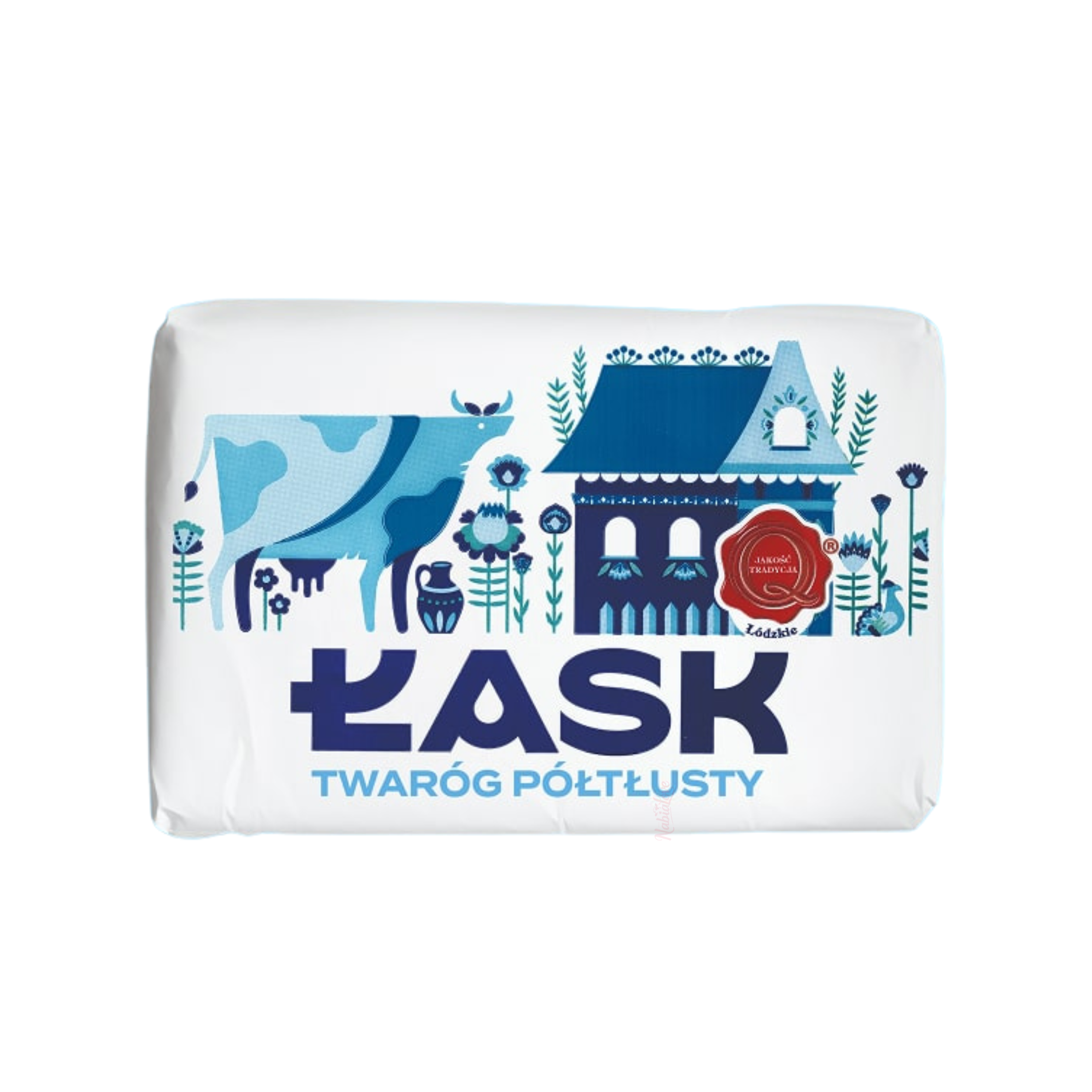 Twaróg półtłusty OSM Łask 500g 1 Twaróg półtłusty OSM Łask 500g