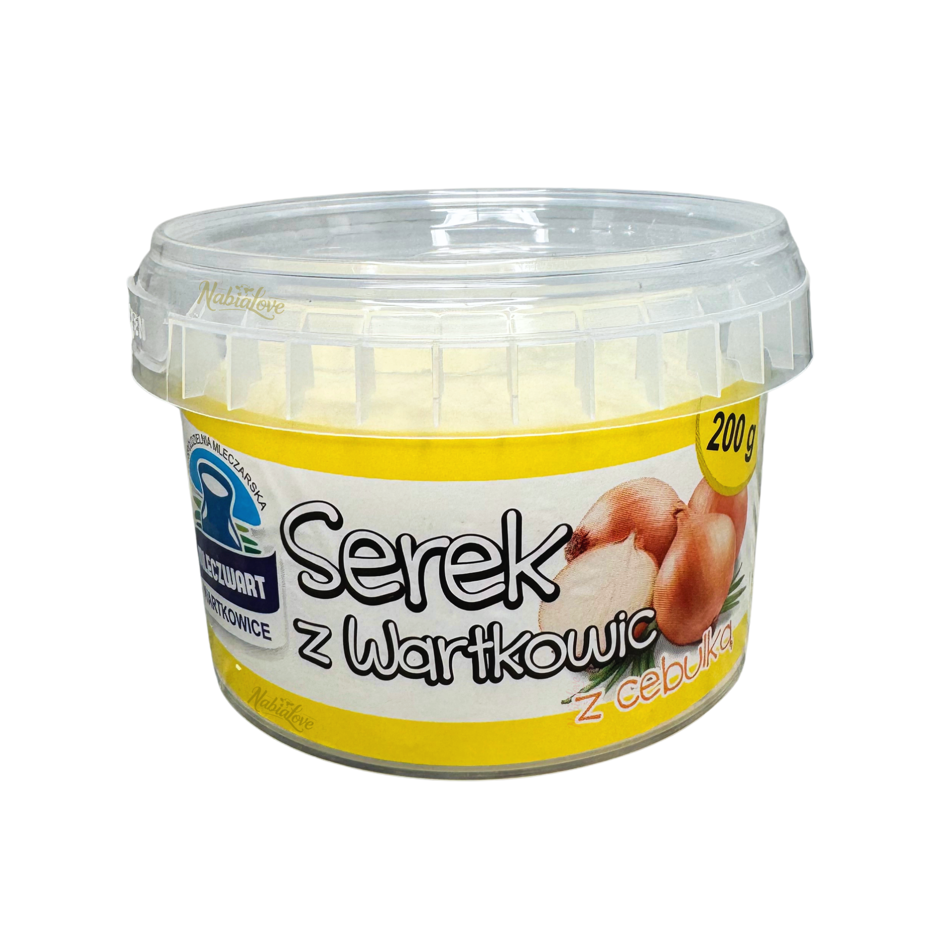 Serek z cebulką z Wartkowic 200g 1 Serek z cebulką z Wartkowic 200g