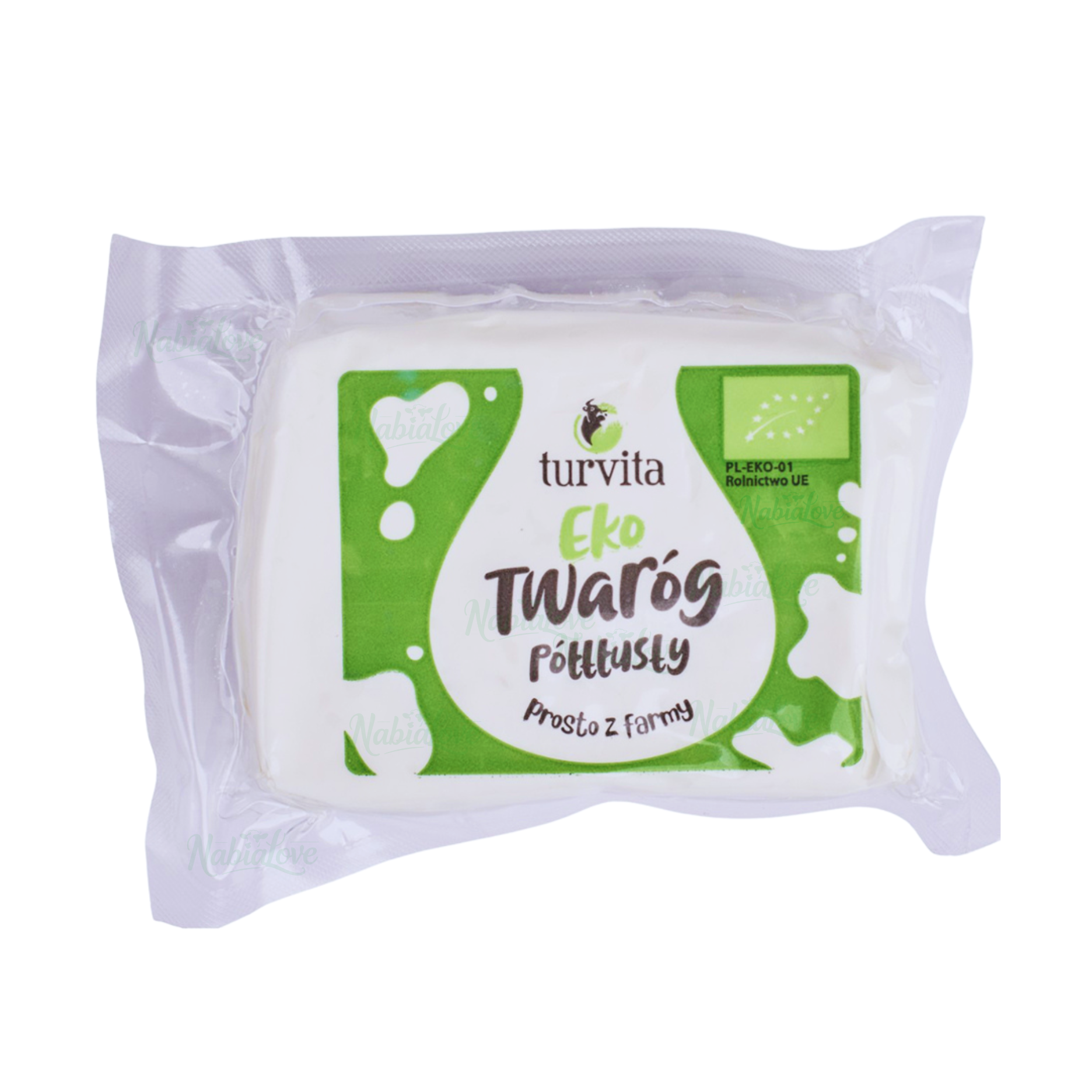 Eko twaróg półtłusty Turvita 210-250g 1 Eko twaróg półtłusty Turvita 210-250g